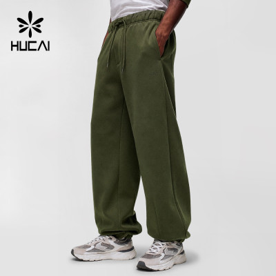Custom Men's Oversized Jogger Sweatpants with Drawcord Waist for Activewear Brands