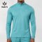 Custom Men's 300 GSM Ribbed Grid Quarter-Zip Training Top with Mesh Panelling