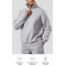 Custom Mens Cotton-Rich 1/4 Zip Funnel Neck Sweatshirt with Ribbed Trims