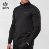 Custom Men's 100% Polyester 1/4 Zip Funnel Top with Reflective Branding