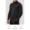 Custom Men's 100% Polyester 1/4 Zip Funnel Top with Reflective Branding