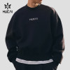 Custom Men's Relaxed Crew Neck Sweatshirt with Chest Seam for Activewear Brands