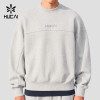 Custom Men's Relaxed Crew Neck Sweatshirt with Chest Seam for Activewear Brands