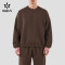 Custom Men's 400 GSM Heavyweight Boxy Crew Neck Sweatshirt for Activewear Brands