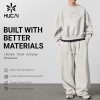 Custom Men's Relaxed Crew Neck Sweatshirt with Chest Seam for Activewear Brands
