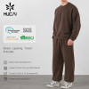 Custom Men's 400 GSM Heavyweight Boxy Crew Neck Sweatshirt for Activewear Brands