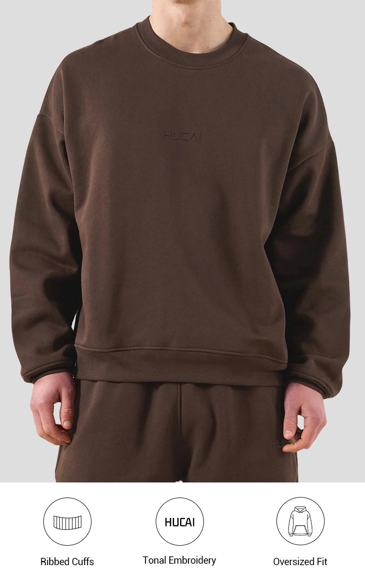 heavyweight crew neck sweatshirt
