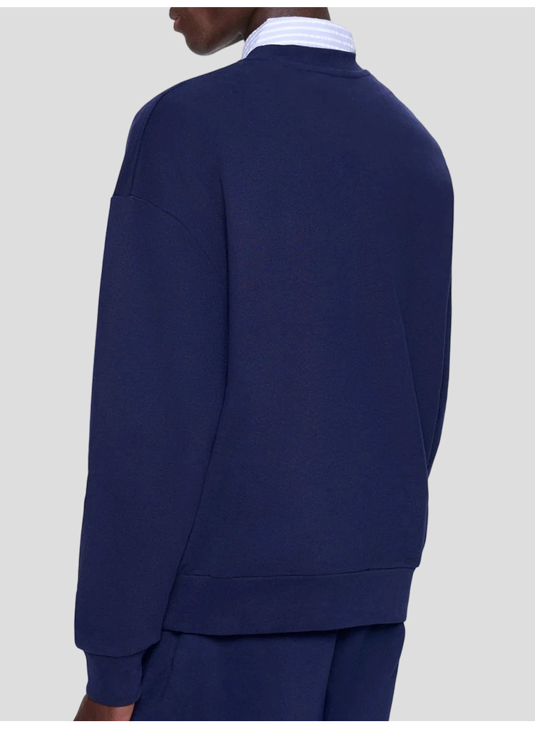 men's oversized crew neck sweatshirt