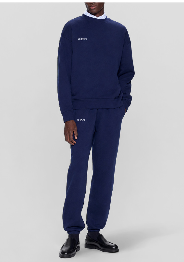 men's oversized crew neck sweatshirt