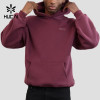 Custom Men's Relaxed Drop Shoulder Hoodie with Outline Chest Wordmark