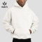 Custom Men's Relaxed Drop Shoulder Hoodie with Outline Chest Wordmark