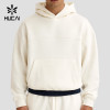 Custom Men's Oversized Pullover Hoodie with Drawcord Hood for Activewear Brands
