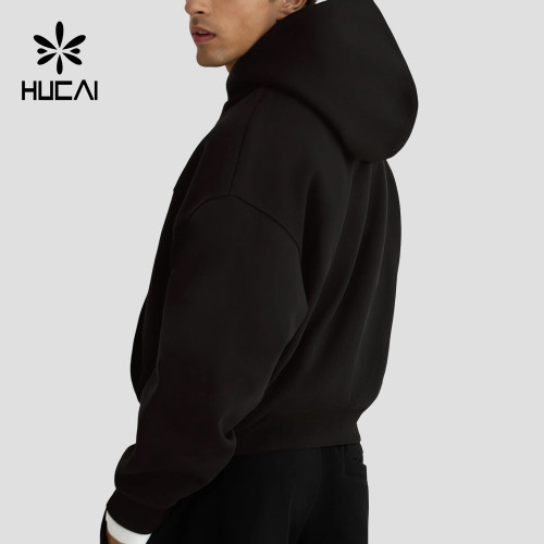 Custom Men's Oversized Pullover Hoodie with Drawcord Hood for Activewear Brands