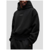 Custom Men's Heavyweight Pullover Hoodie with 3D Rubber Badge for Activewear Brands