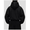 Custom Men's Heavyweight Pullover Hoodie with 3D Rubber Badge for Activewear Brands