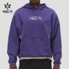 Custom Men's 390 GSM Heavy French Terry Graphic Hoodie for Activewear Brands