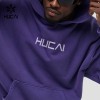 Custom Men's 390 GSM Heavy French Terry Graphic Hoodie for Activewear Brands