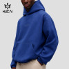 Custom Men's Heavyweight Polyester Knit Training Hoodie for Activewear Brands