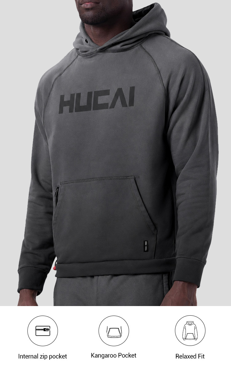 men's sun fade hoodie - detail view 2