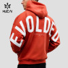 Custom Men's Oversized Hoodie with Back Graphic Print for Activewear Brands