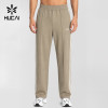 Custom Men's Straight-Leg Joggers with Contrast Side Stripes and Zip Pockets