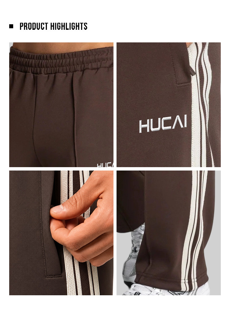 mens straight leg joggers - detail view 4