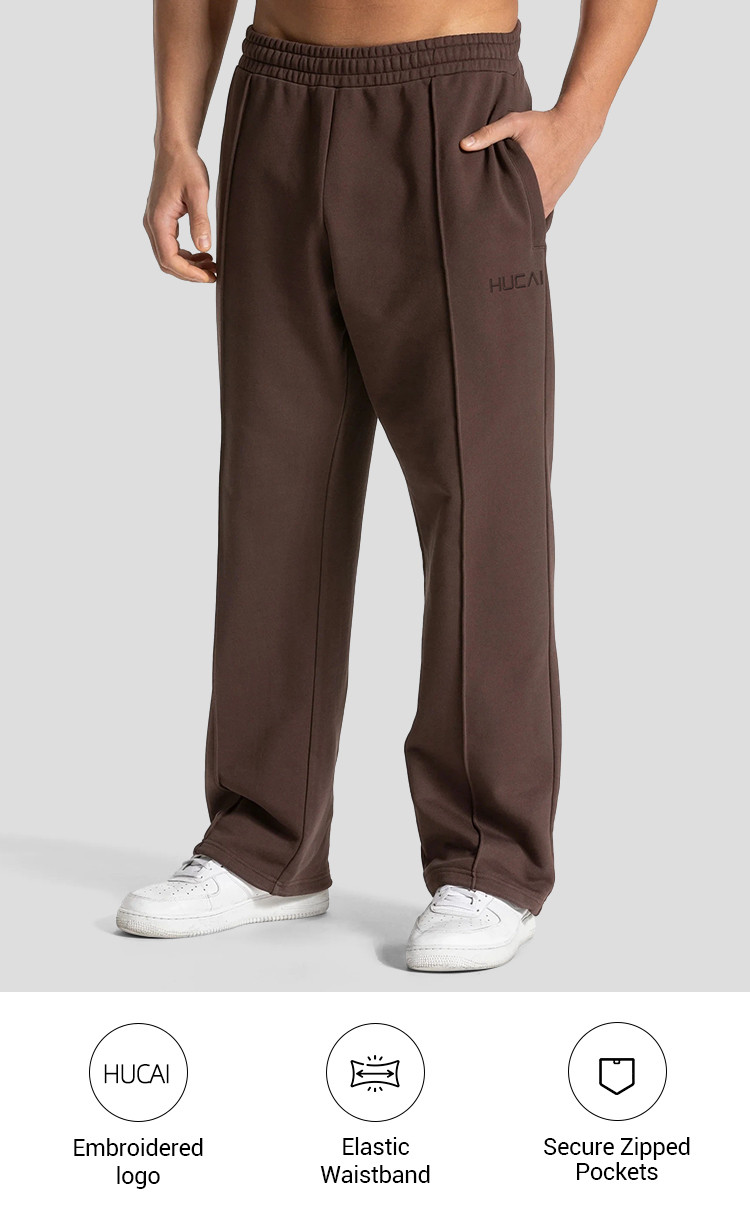 mens cotton joggers - detail view 2