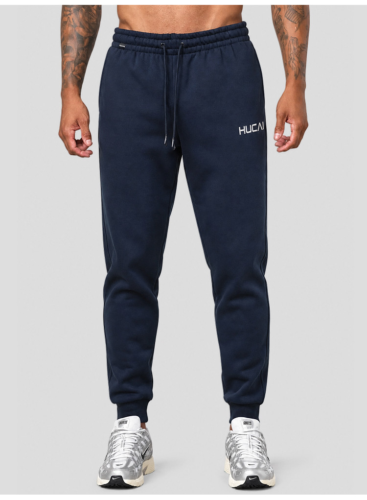 mens fleece joggers - detail view 1