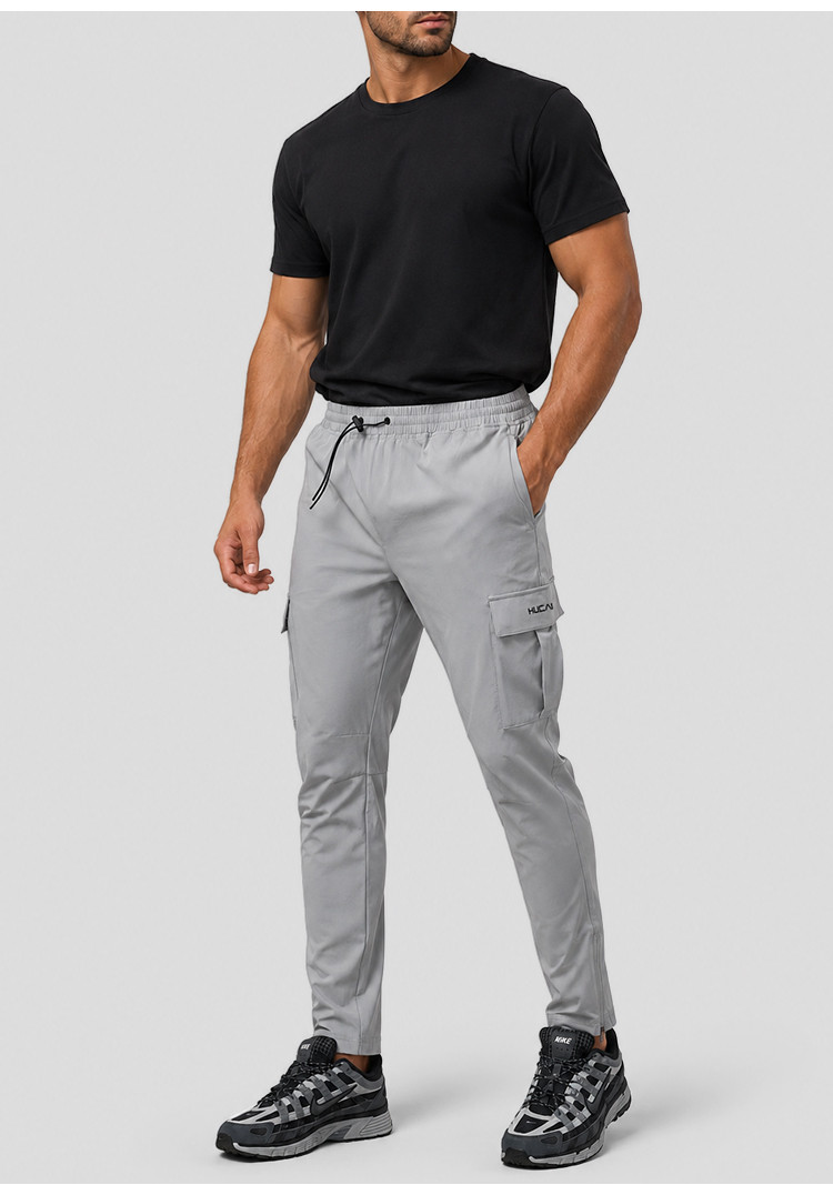 mens cargo trousers - detail view 2