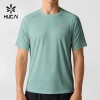 Custom Men's Raglan Sleeve Perforated Running Tee for Activewear Brands