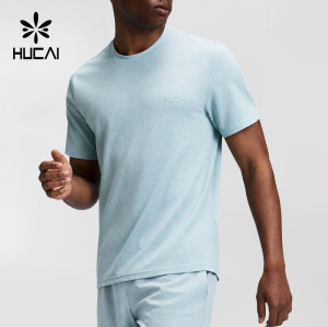 Custom Men's Open Mesh Short Sleeve Run Tee for Activewear Brands