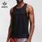 Custom Men's Cropped Racerback Running Tank Top for Activewear Brands