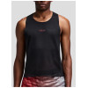 Custom Men's Cropped Racerback Running Tank Top for Activewear Brands