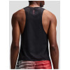 Custom Men's Cropped Racerback Running Tank Top for Activewear Brands