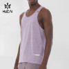 Custom Men's Laser Perforated Performance Tank Top for Activewear Brands