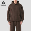 Custom Men's 400 GSM Fleece Hoodie and Jogger Set with Embroidered Logo