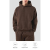 Custom Men's 400 GSM Fleece Hoodie and Jogger Set with Embroidered Logo