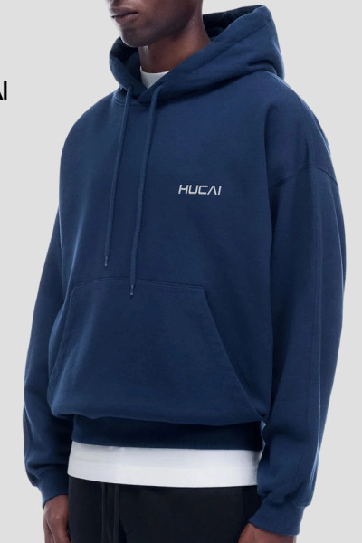 Custom Men's Cotton Pullover Hoodie with Kangaroo Pocket for Activewear Brands
