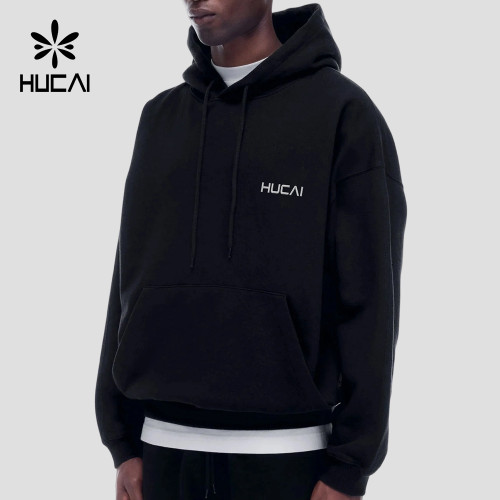 Custom Men's Cotton Pullover Hoodie with Kangaroo Pocket for Activewear Brands