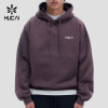 Custom Men's Heavyweight Clean Front Hoodie with Drawcord Hood for Activewear Brands