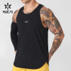 Custom Men's Perforated Running Tank Top with Bonded Neckline for Brands