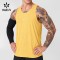 Custom Men's Perforated Running Tank Top with Bonded Neckline for Brands