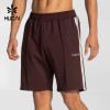 Custom Men's Club Shorts with Contrast Side Stripes for Activewear Brands
