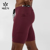 Custom Men's 7 Pocket Half Tights with Gridlock Panels for Activewear Brands