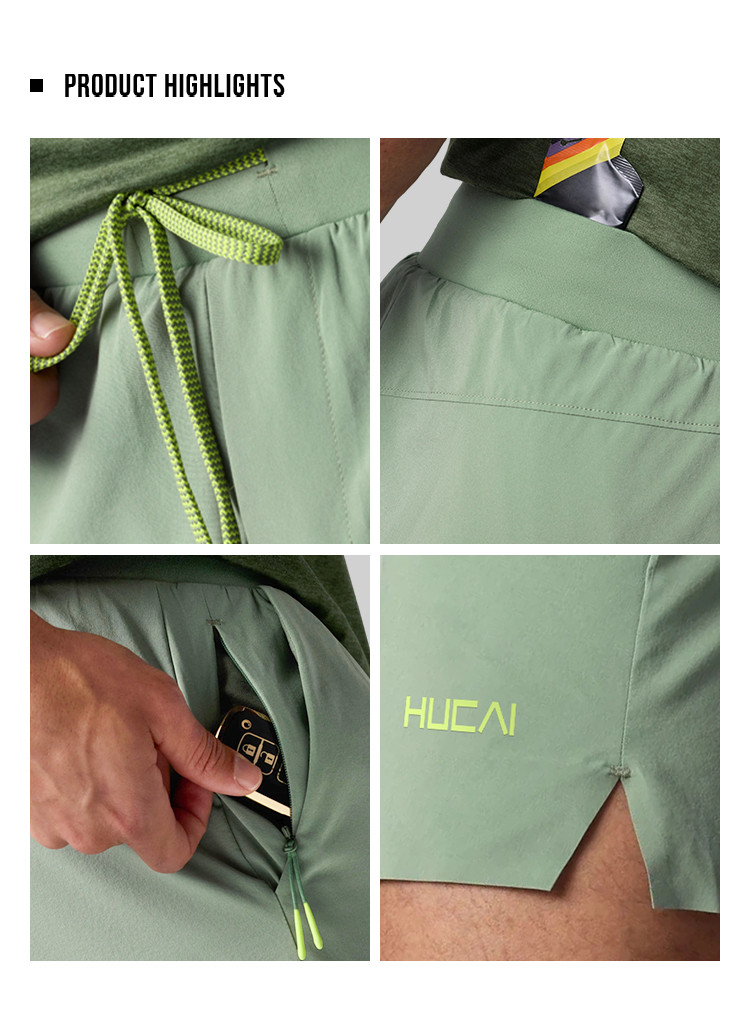 gym shorts with liner - detail view 3