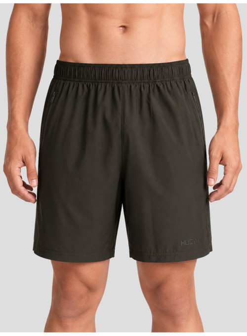 Custom Men's 7 Inch Training Shorts with Zip Side Pockets for Activewear Brands