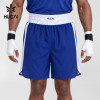 Custom Men's Boxing Shorts with Laser Perforated Side Panels for Activewear Brands
