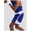 Custom Men's Boxing Shorts with Laser Perforated Side Panels for Activewear Brands