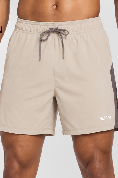 Custom Men's 5 Inch Two Tone Running Shorts with Inner Liner for Activewear Brands