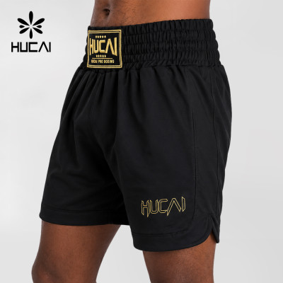 Custom Men's Classic Boxing Shorts with Contrast Side Panels for Activewear Brands